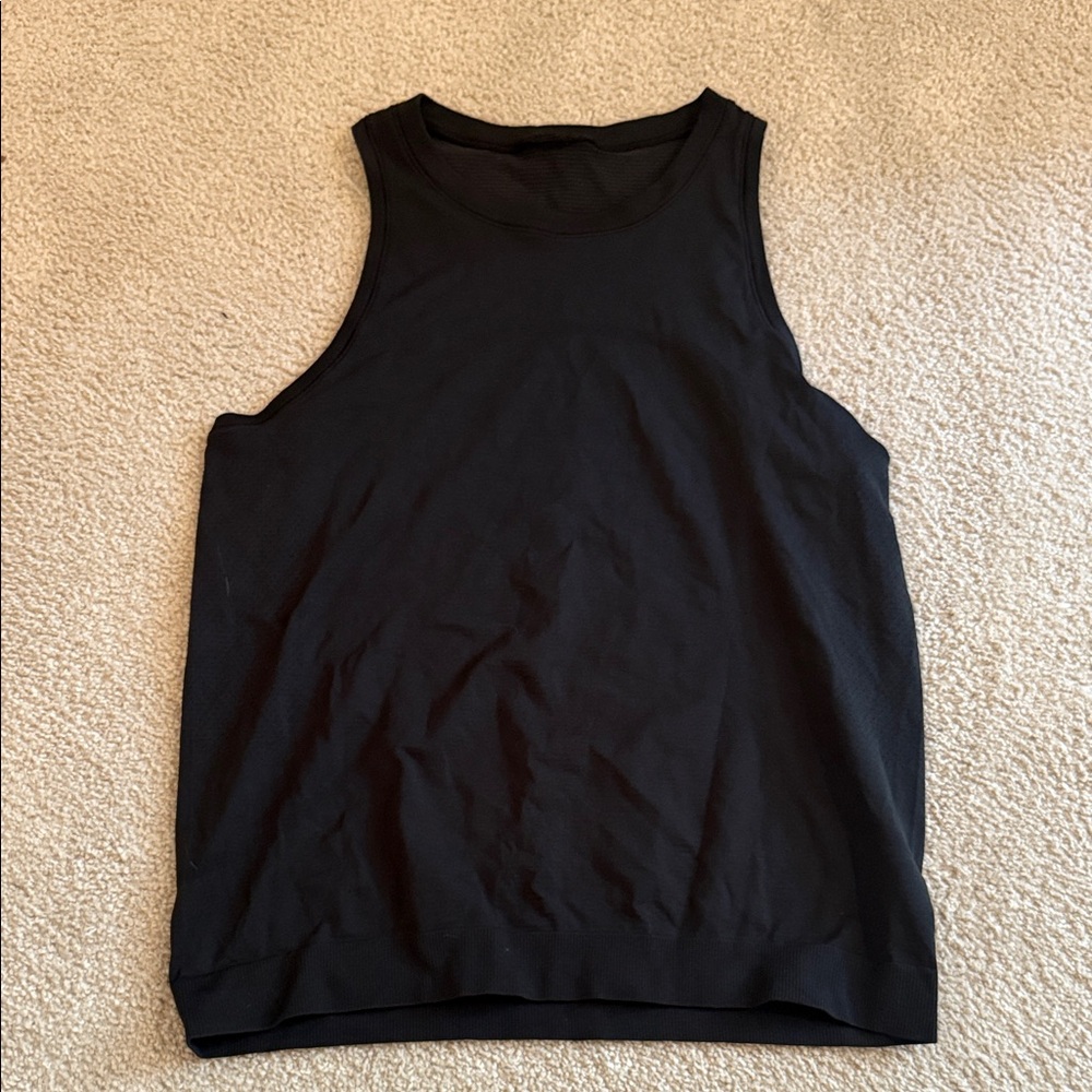 lululemon athletica Black Tank Top